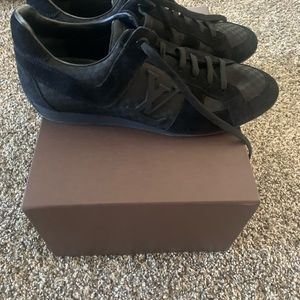 Mens black Louis Vuitton sneakers